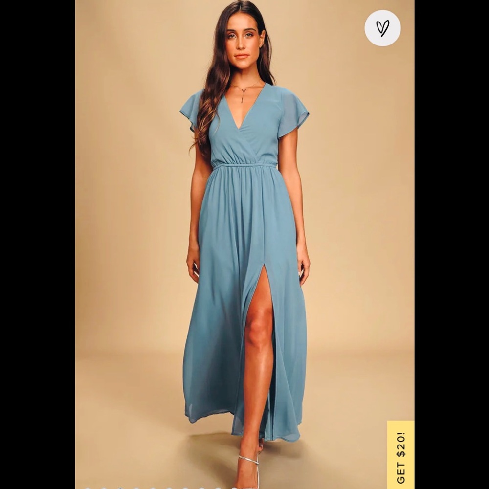 Light Blue Maxi Dress